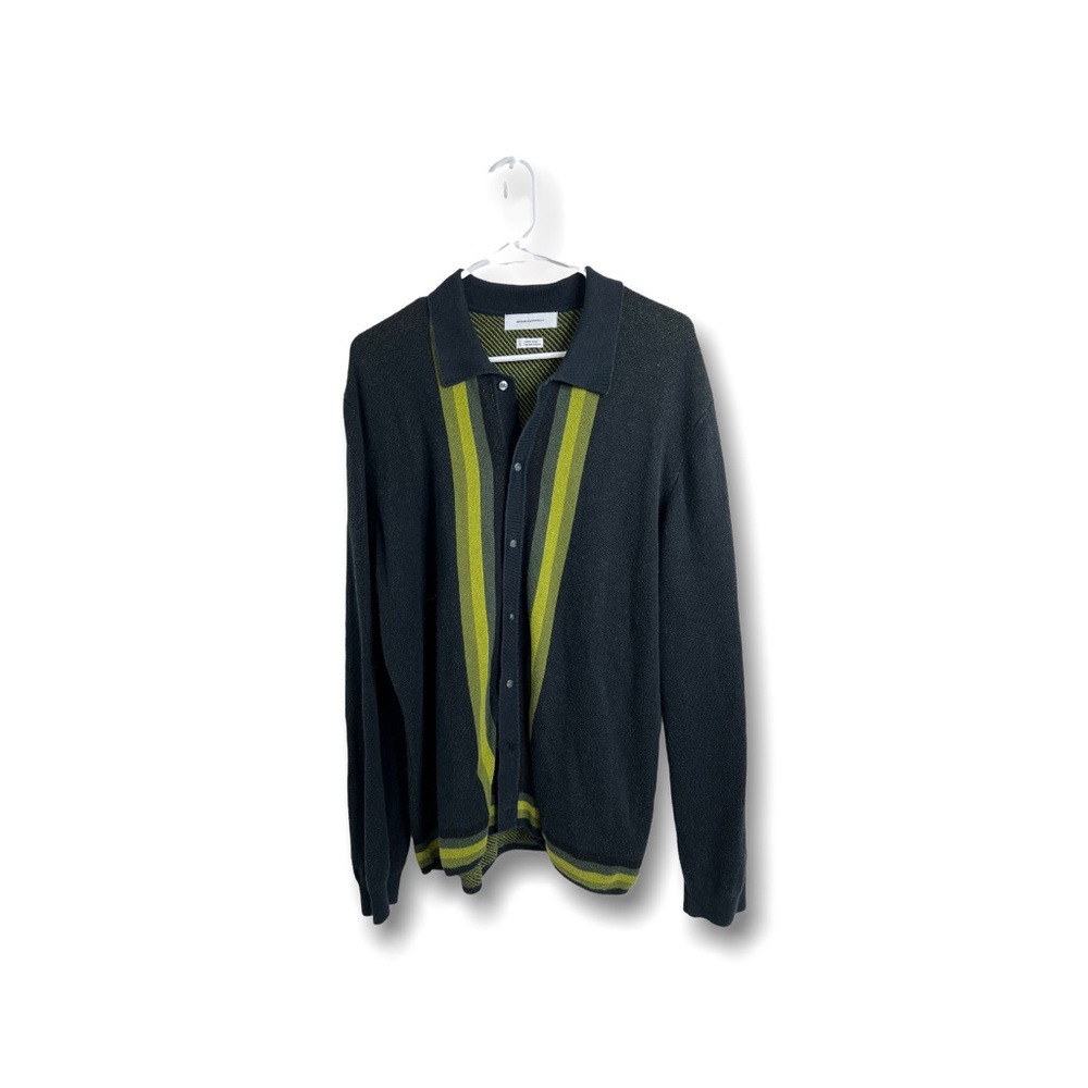 Blue green and black cardigan from urban outfitters